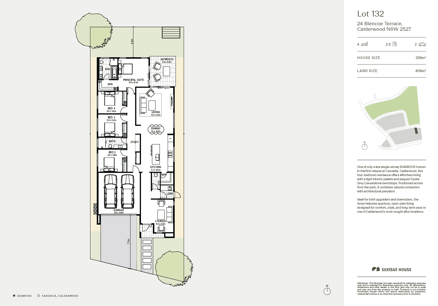 Floorplan lot 132