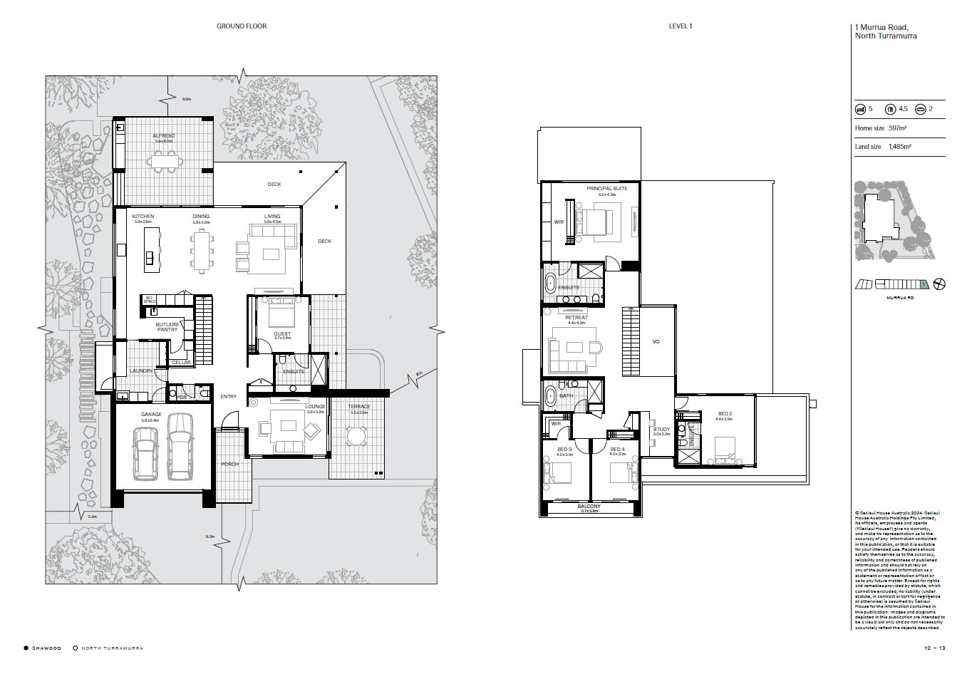 Floorplan - 1 Murrua Road