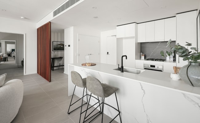 Kitchen Front View
