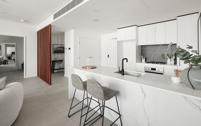 Kitchen Front View