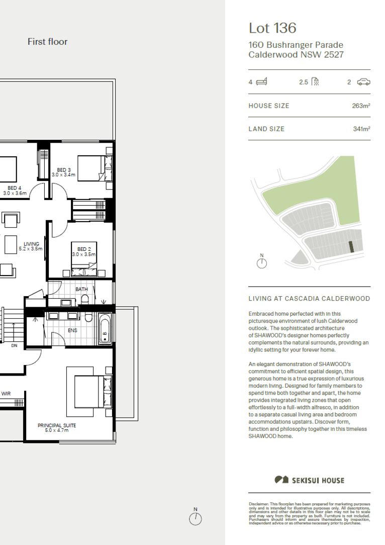Lot 136 floor plan