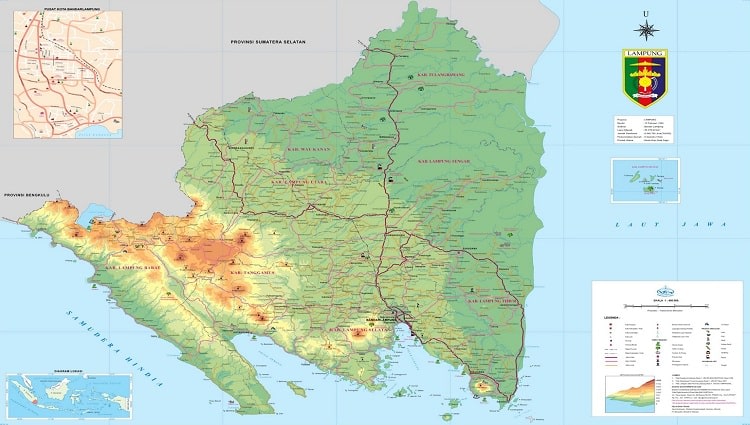Nama Nama Kabupaten Di Provinsi Lampung Beserta Ibukotanya