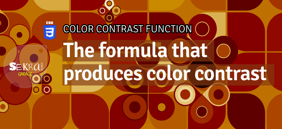Calculating Color Contrast ◇ 24 ways