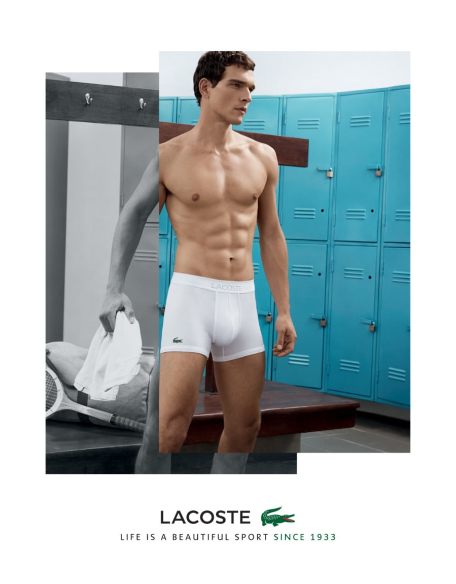 Lacoste Underwear Campiagn AW17- Alexander Cunha