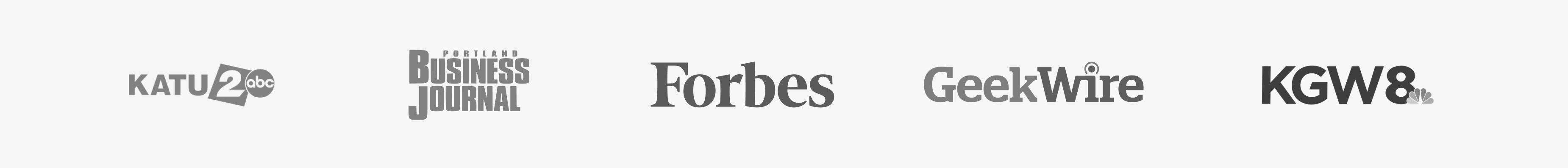As Seen In: KATU 2, Portland Business Journal, Forbes, GeekWire, KGW8