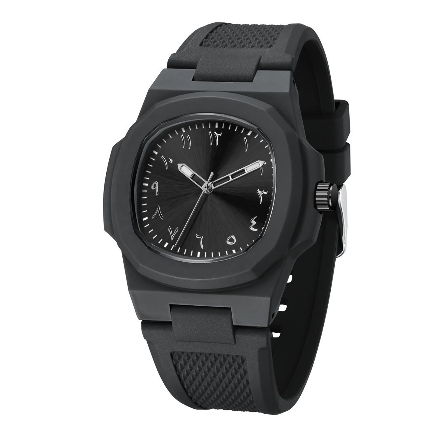 Custom Logo Arabic Dial Square Quartz Wristwatch price in Bangladesh | Buy online from Sellvy
