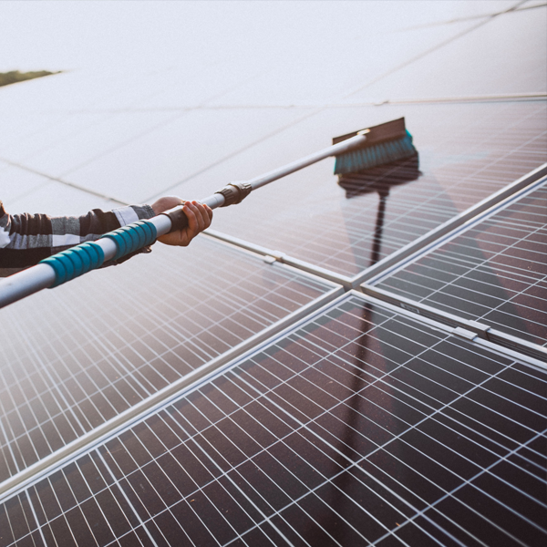 Scheduled Solar Panel Cleaning