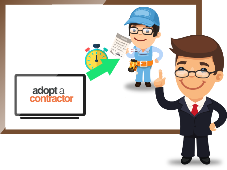 Pros: Real-Time Requests To You From Adopt A Contractor