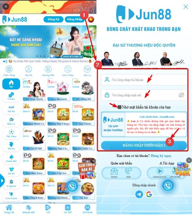 Mẹo bảo mật tài khoản JUN88 khi đăng nhập trên điện thoại
