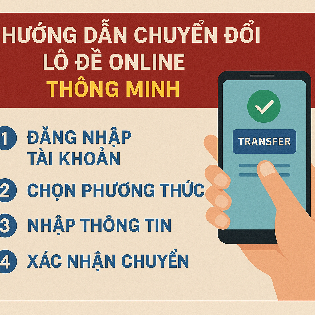 Infographic Lộ trình 3 bước chuyển từ lô đề truyền thống sang online an toàn