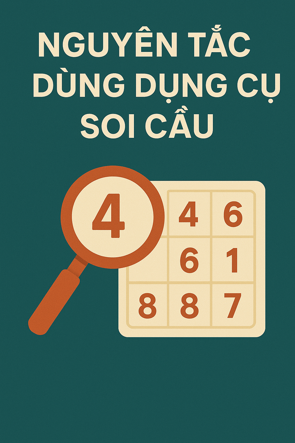 Nguyên tắc vàng khi dùng công cụ soi cầu Checklist các nguyên tắc sử dụng phần mềm soi cầu an toàn và hiệu quả