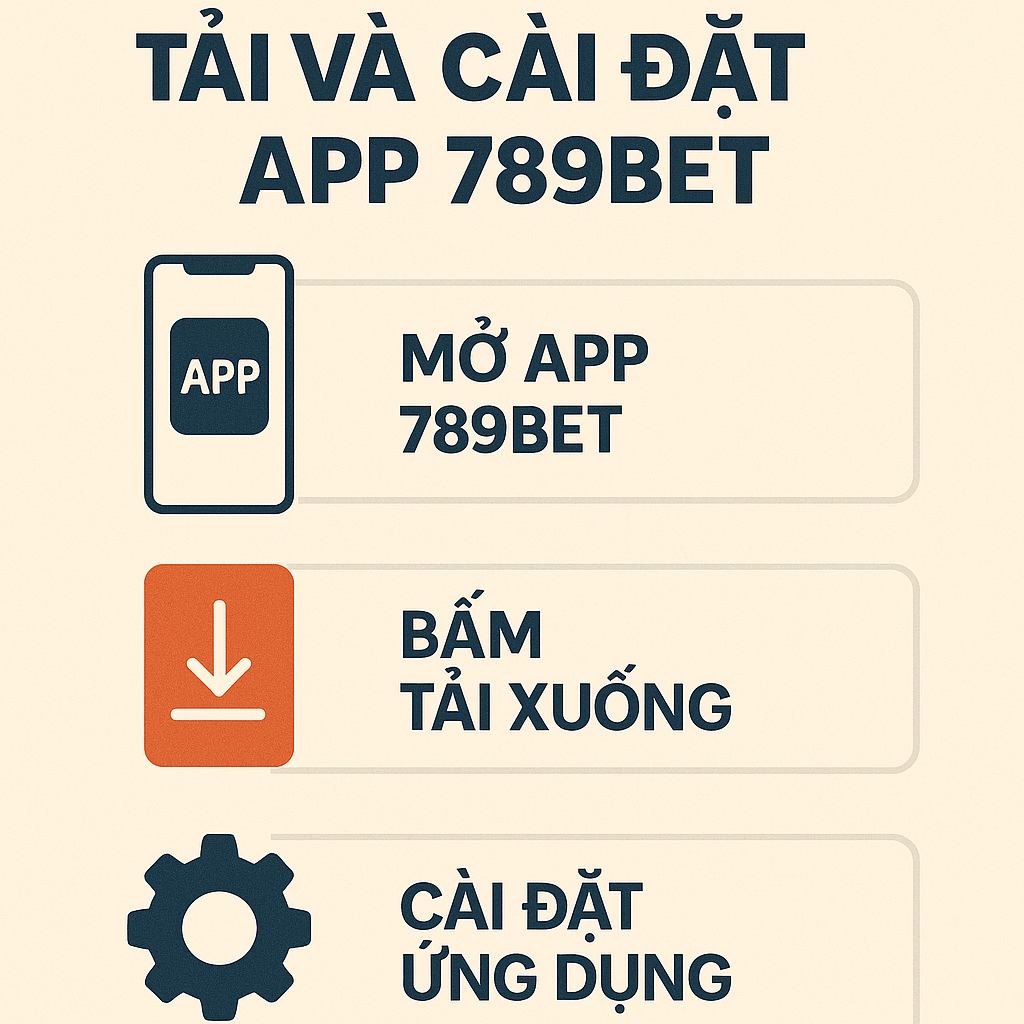 Hướng dẫn 3 bước tải và cài đặt app 789BET an toàn từ trang chủ