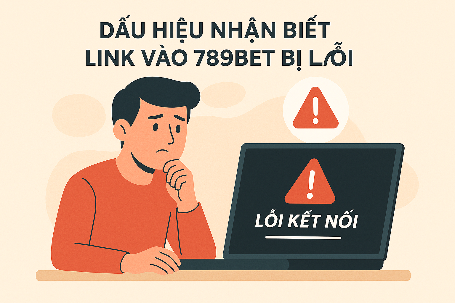 Dấu hiệu nhận biết link 789BET bị chặn Màn hình lỗi không thể truy cập trang web 789BET do bị nhà mạng chặn