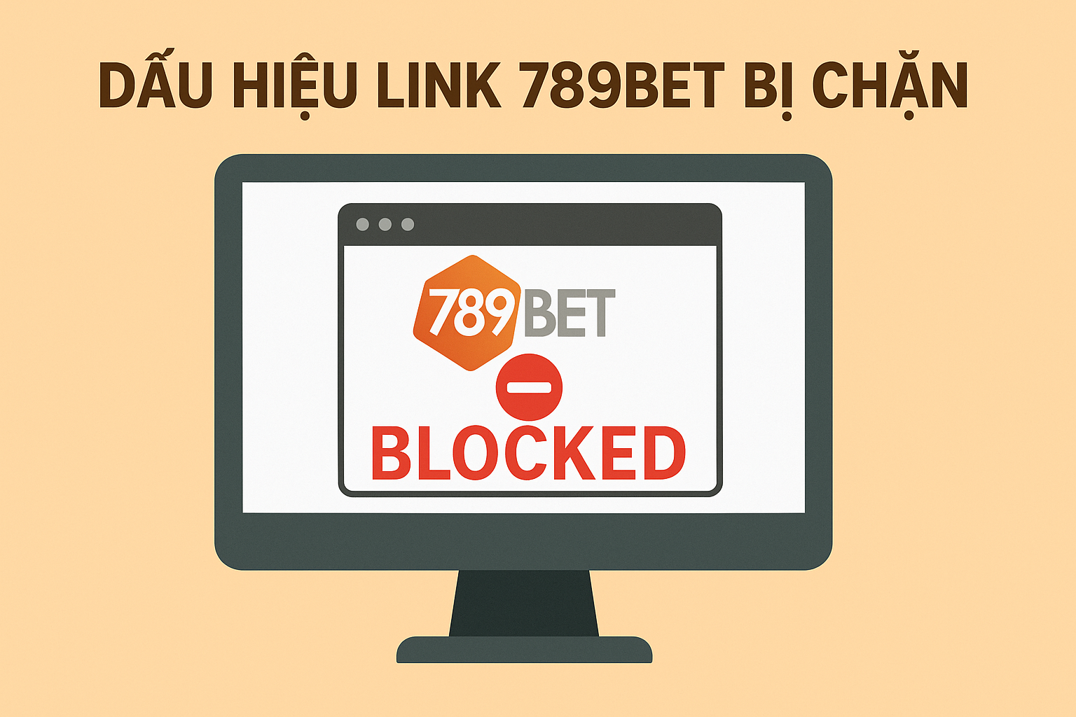 Dấu Hiệu Link 789BET Bị Chặn Hình ảnh minh họa các thông báo lỗi khi không vào được 789BET do nhà mạng chặn