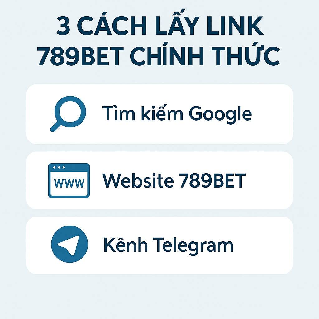 3 cách lấy link 789BET chính thức Hướng dẫn 3 cách lấy địa chỉ link 789BET chính thức và an toàn