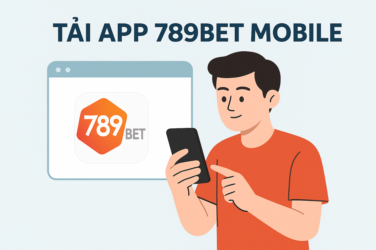 Tải App 789BET Mobile Giao diện tải app 789bet mobile trên trang chủ