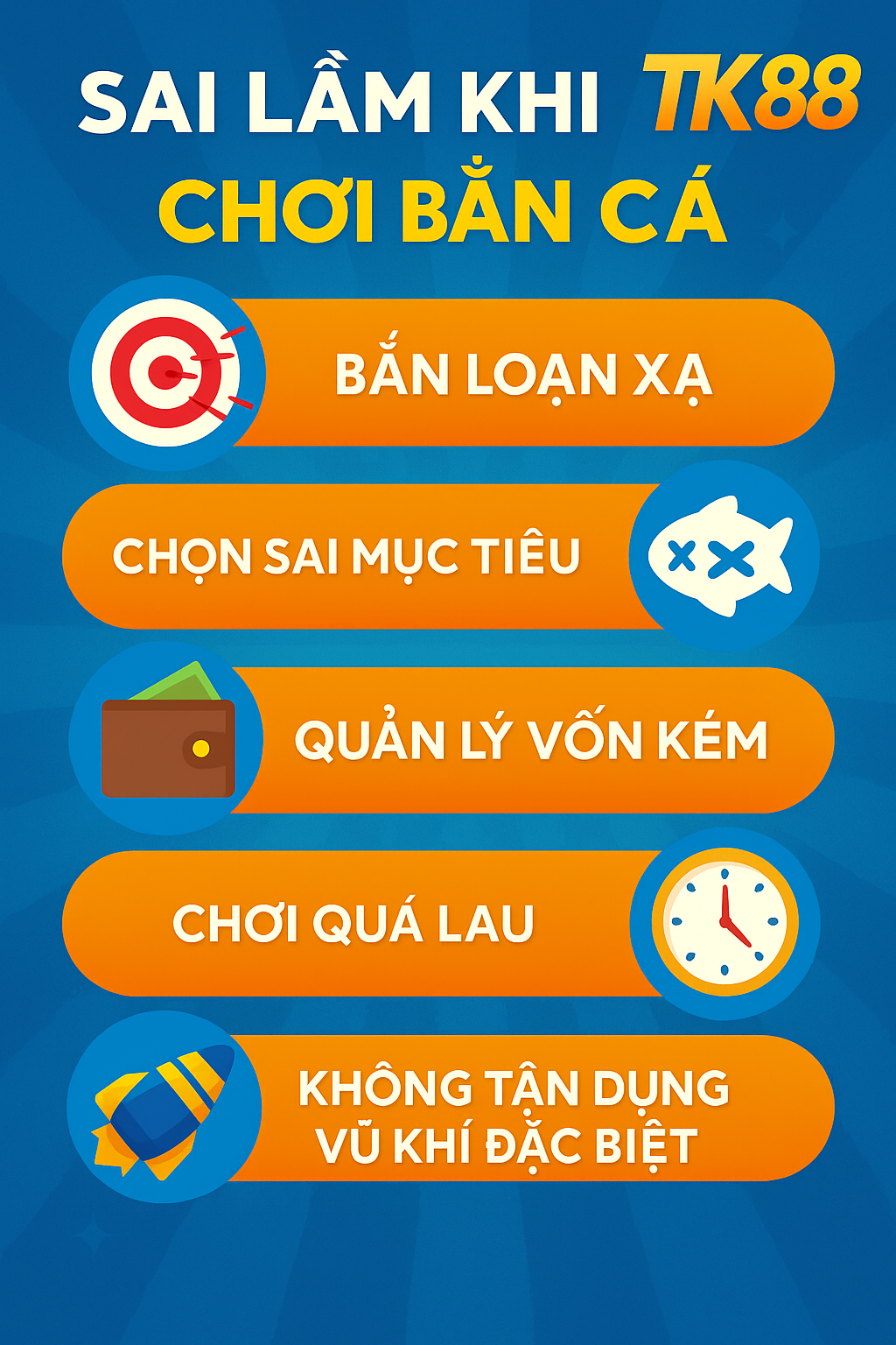 Sai lầm khi chơi bắn cá TK88 Người chơi tỏ ra thất vọng khi thua game bắn cá TK88 do không biết quản lý vốn