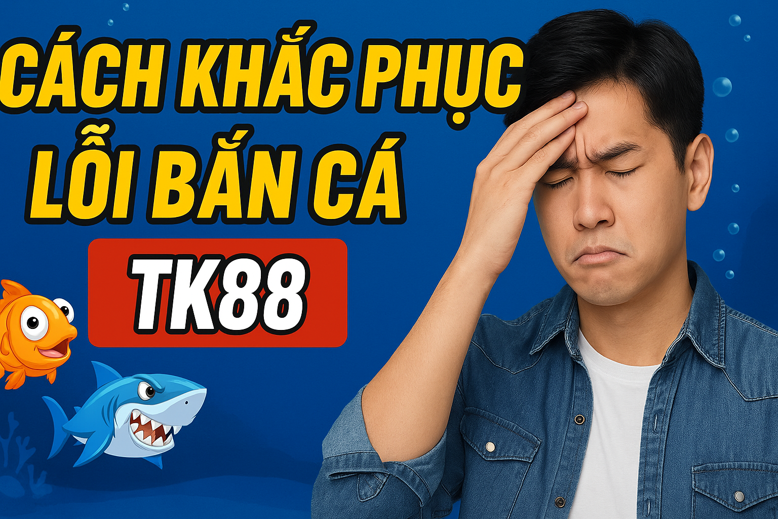 Hướng dẫn các bước khắc phục lỗi game bắn cá bị lag trên TK88