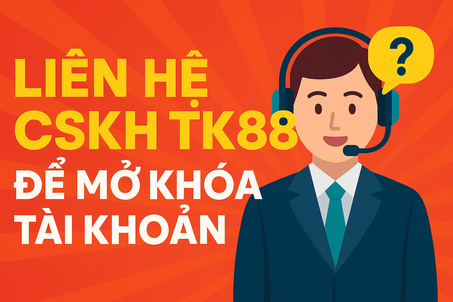 Liên hệ CSKH TK88 để yêu cầu mở khóa tài khoản Cửa sổ Live Chat của bộ phận CSKH TK88.