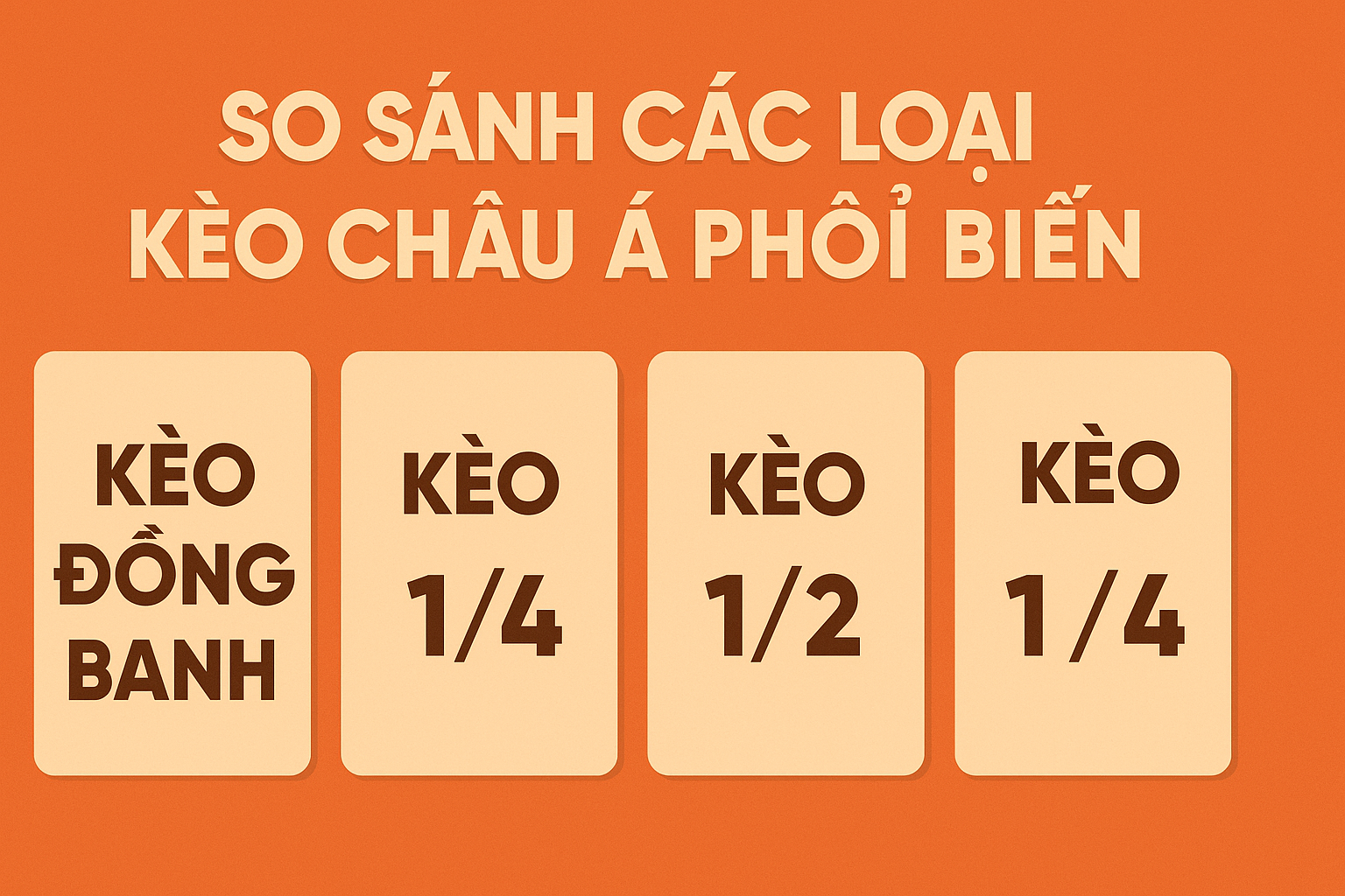 Infographic so sánh kèo Malaysia, kèo Hong Kong và kèo Indo