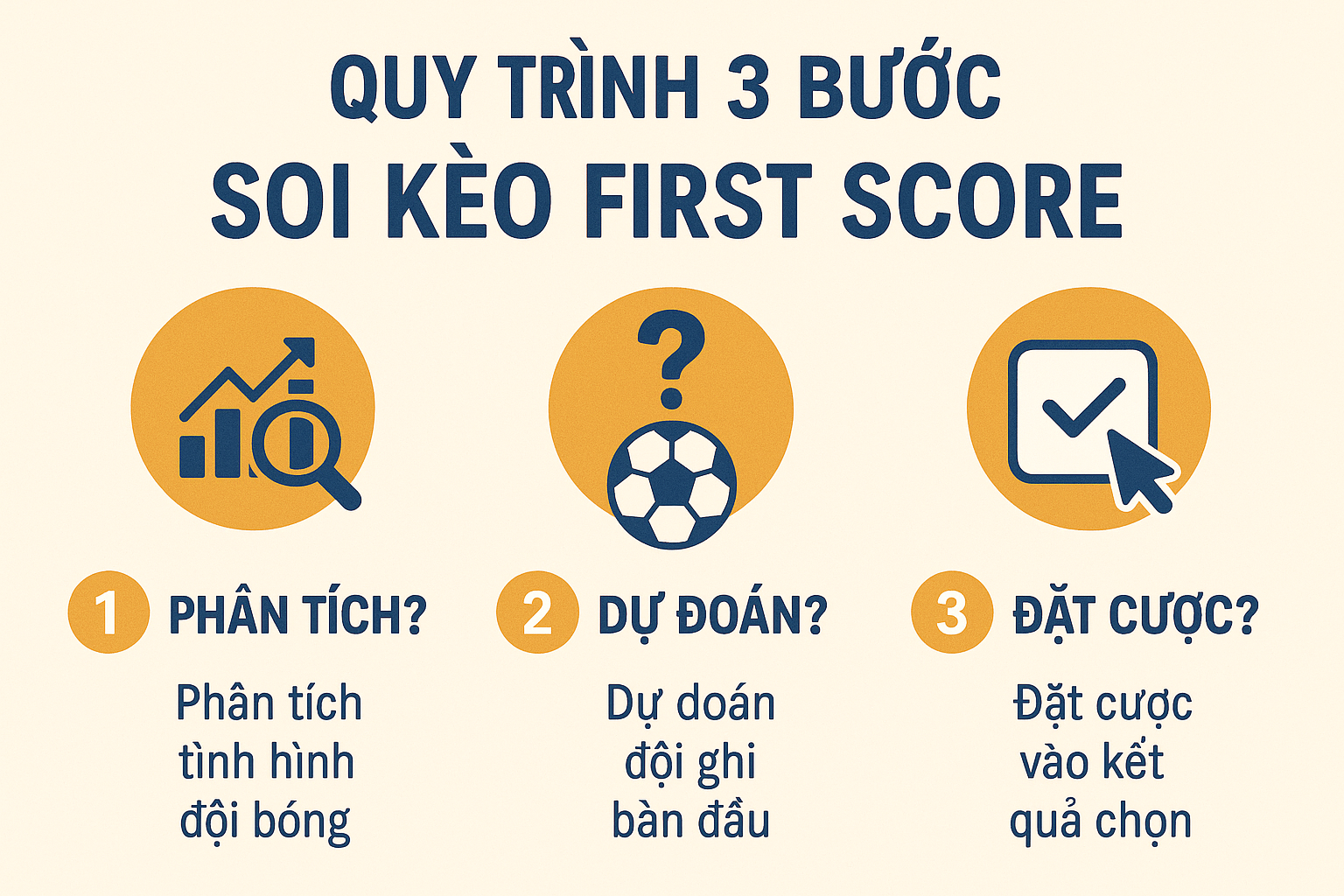 Infographic 3 yếu tố vàng soi kèo đội ghi bàn trước