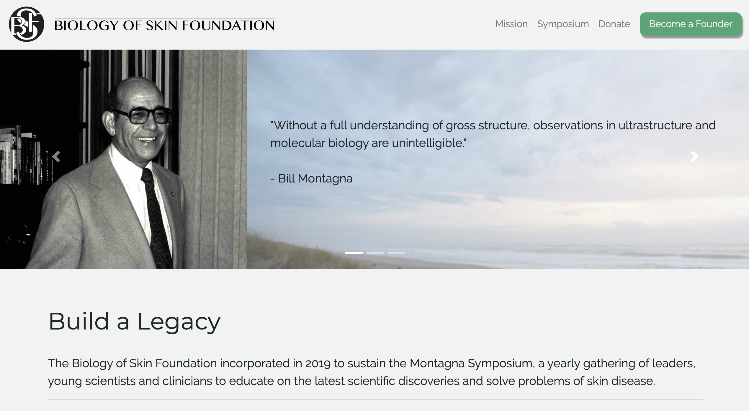 Biology of Skin Foundation