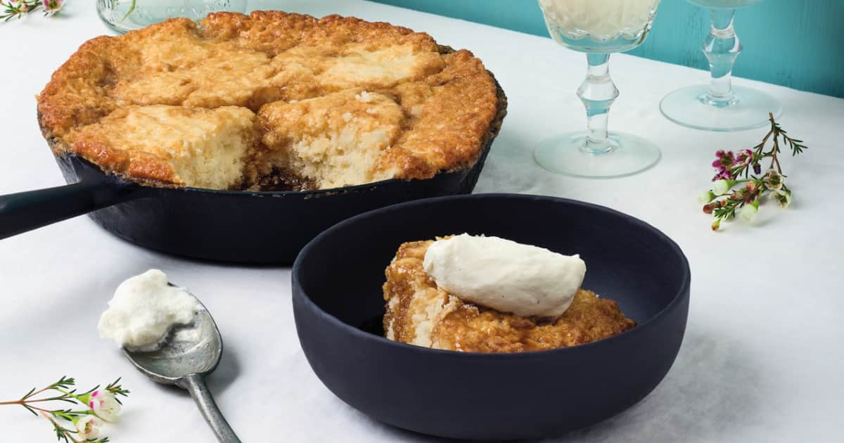 Recette Pouding chômeur au sirop d'érable Glouton