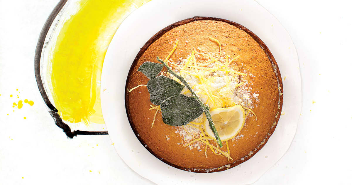 Gateau A L Huile D Olive Et Au Citron Zeste