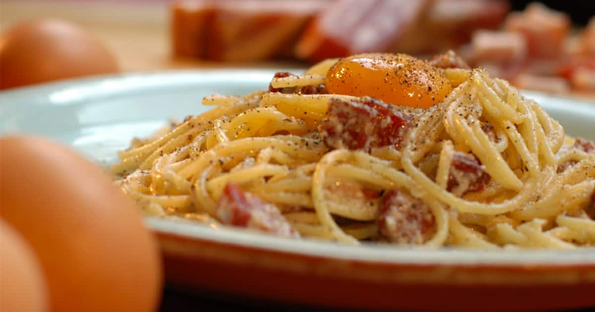 Recette de spaghetti carbonara  Foodlavie