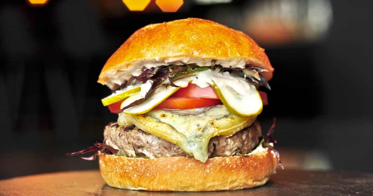 Recette De Hamburger Au Fromage Et Houmous Zeste