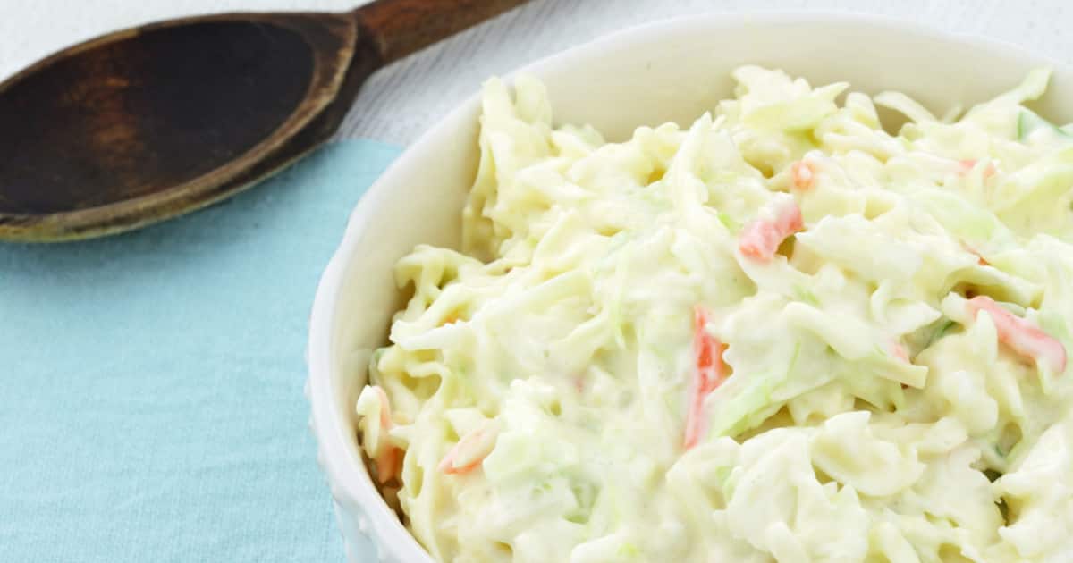 Recette De Salade De Choux Et Mayonnaise Au Cari Zeste