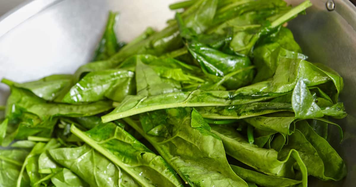 Poêlée d'épinards | Zeste