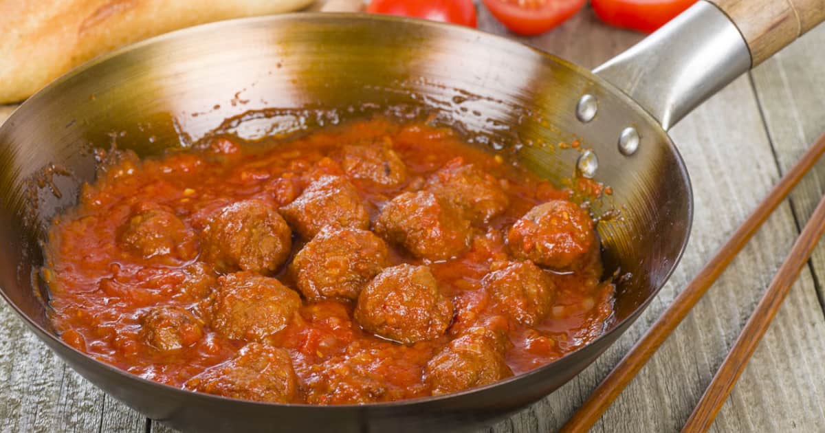 Albondigas porc et boeuf à la sauce tomate | Zeste