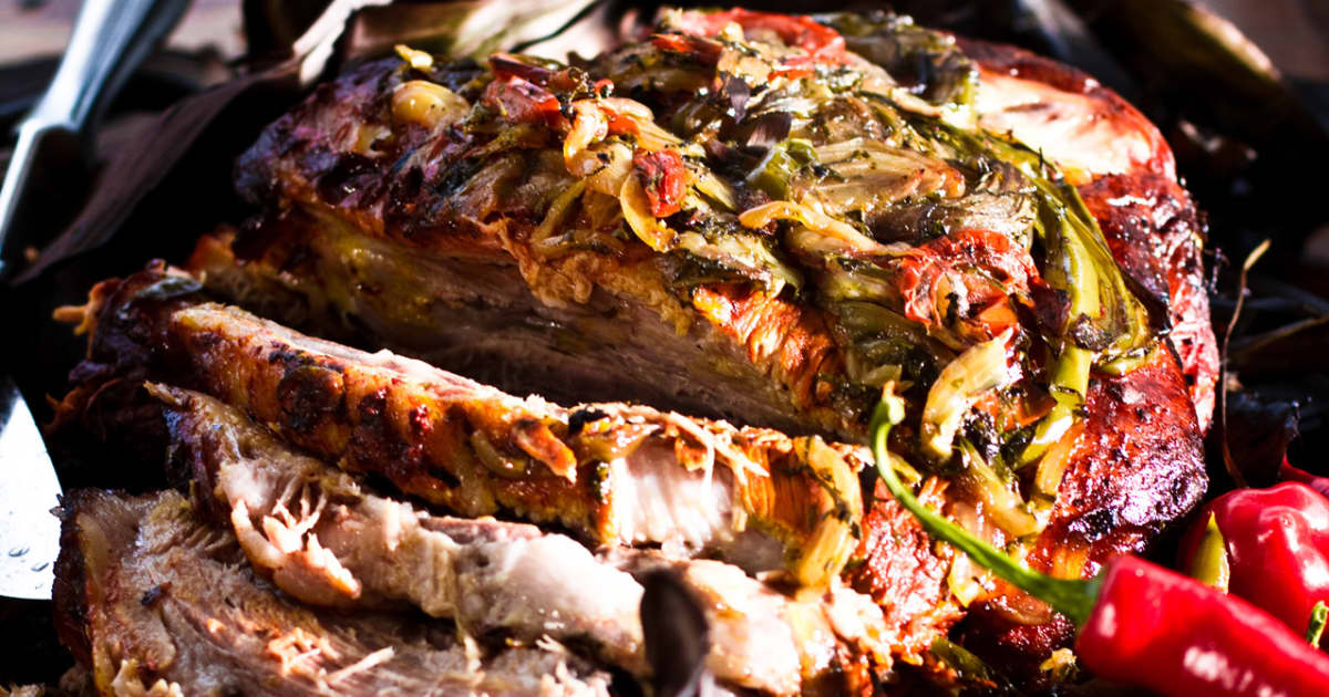 Épaule de porc à la yucatan Zeste