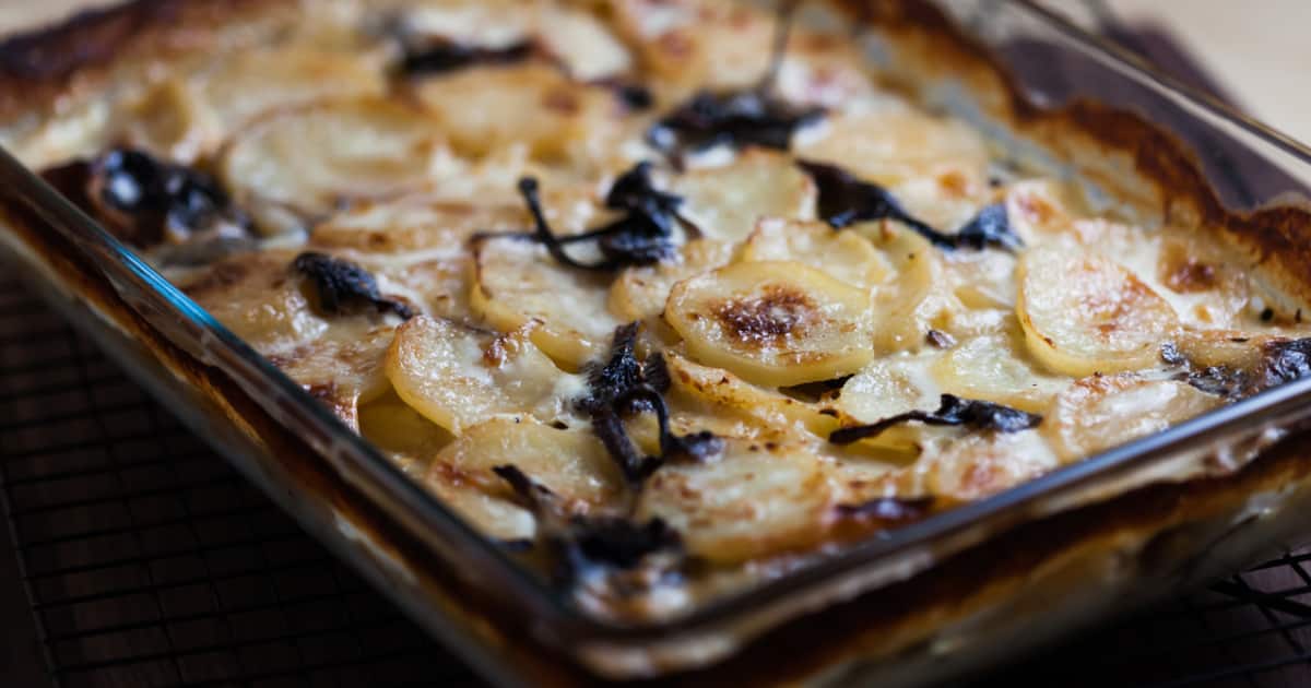 Recette De Gratin Dauphinois Aux Chanterelles Zeste
