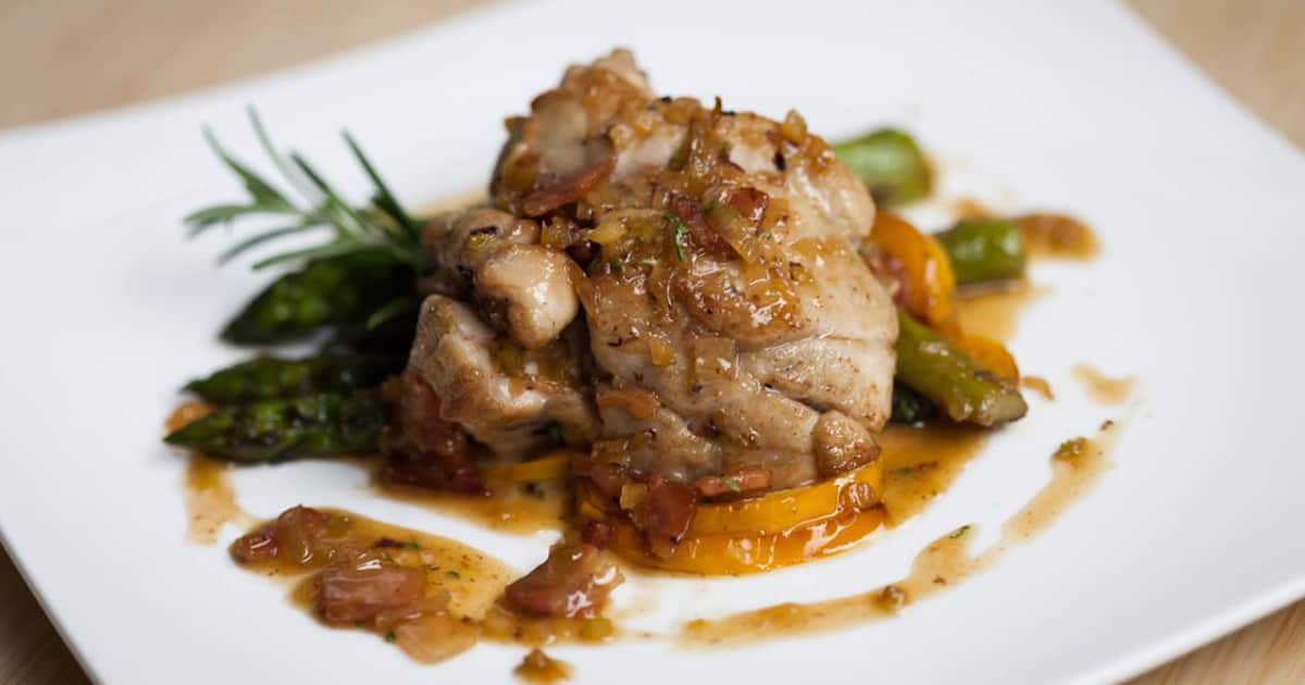 Ris de veau poêlés aux câpres et au citron Zeste