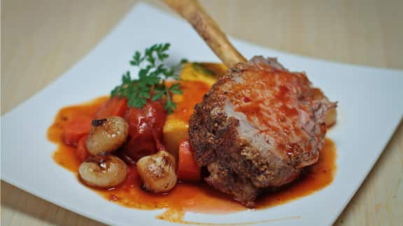 Cote De Veau De Lait Rotie Aux Legumes Racines Foodlavie