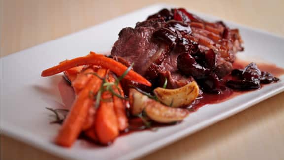 Magret De Canard Aux Cerises Magrets De Canard Aux Cerises Zeste