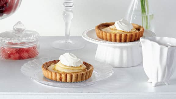 tartelettes aux pommes à la française, sans farine