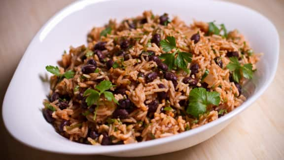 Recette De Riz Aux Haricots Noirs A La Mexicaine Foodlavie