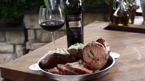 épaule De Porc Rôtie à La Broche