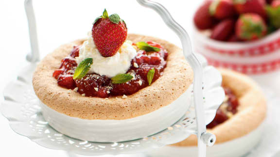 Gateaux Aux Mangues Fraises Et Chocolat Blanc Zeste