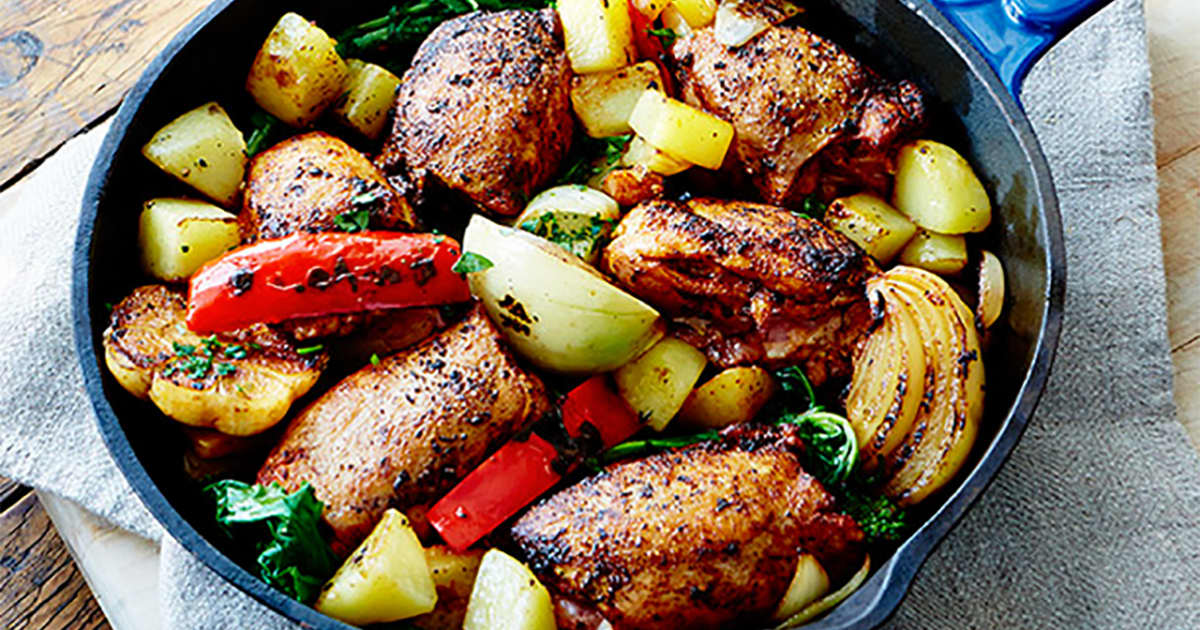 Poulet A La Portugaise Zeste