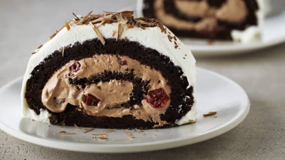 Recette De Gateau Roule Style Foret Noire Zeste