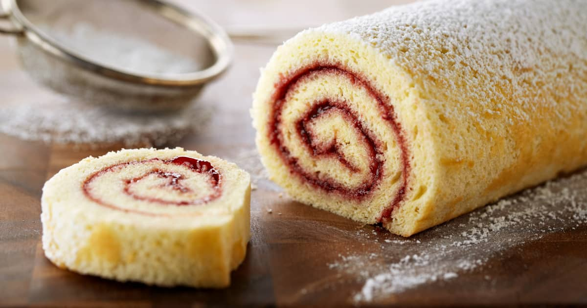 Recette De Gateau Roule Aux Framboises Zeste