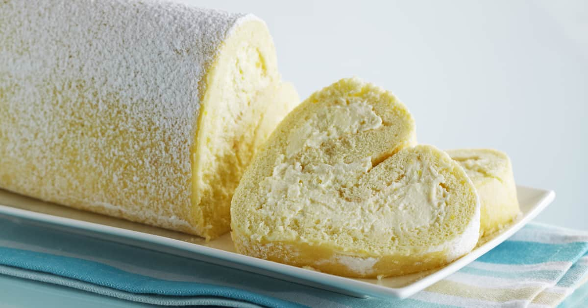 Recette De Roulade A La Mousse Au Citron Zeste