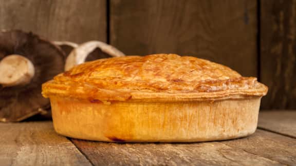 Recette de tourte végé aux champignons sauvages | Zeste