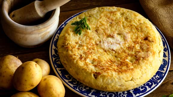 Recette De Tortillas Pommes De Terre Aux Oignons Zeste