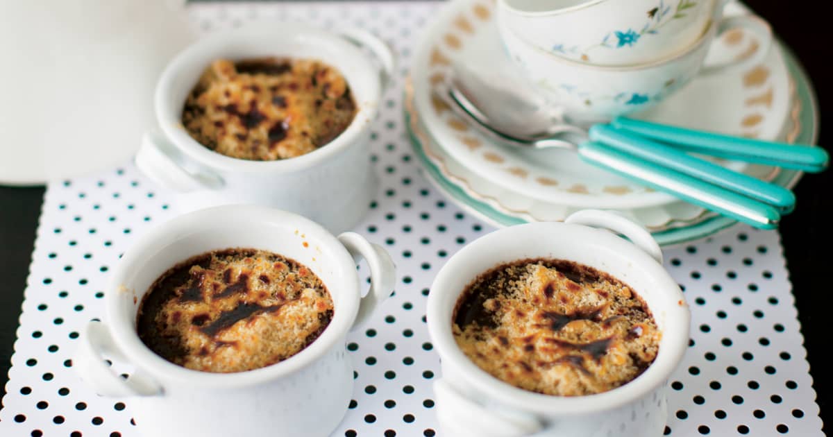 Recette De Creme Brulee Au Chocolat Zeste