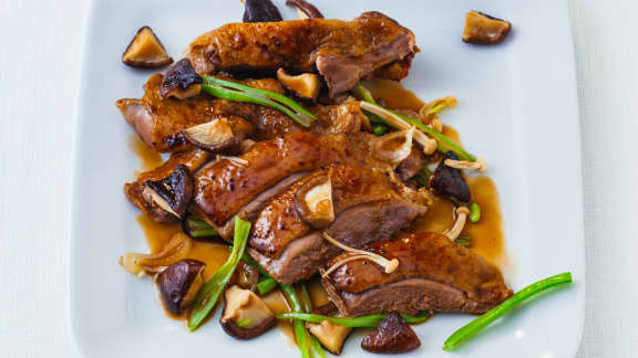 Recette De Poitrine De Canard Farcie Champignons Foodlavie